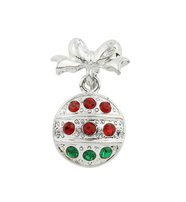 Ornament CZ Dangle Stainless Steel Belly Button Ring on Sale