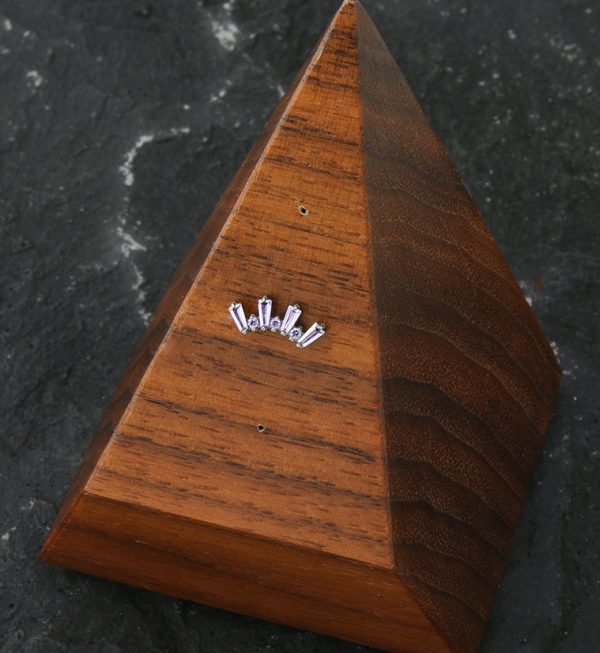 Sequential Amethyst CZ Threadless Titanium Top Online Hot Sale - Image 2