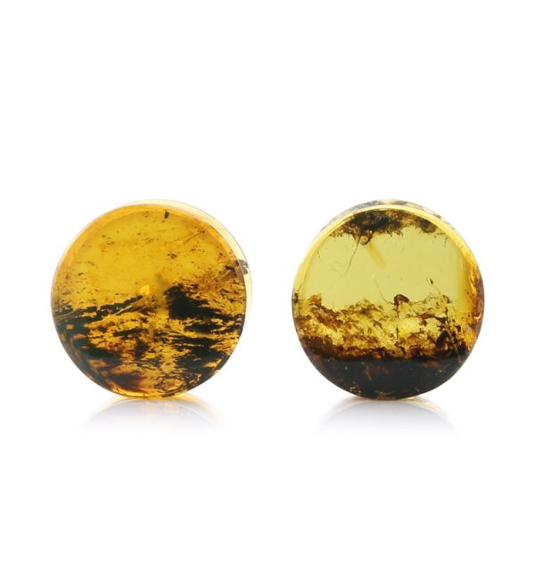 Chiapas Amber Plugs 5 8  (16mm) - Version 16 For Cheap