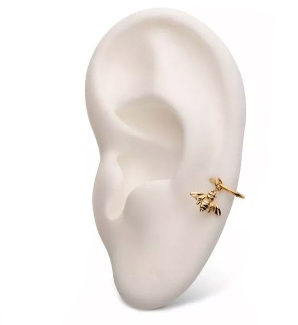 14kt Gold Bumble Bee Charm For Sale - Image 3