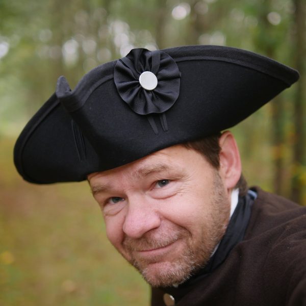 Standard Wool Felt Tricorn Black Online Sale